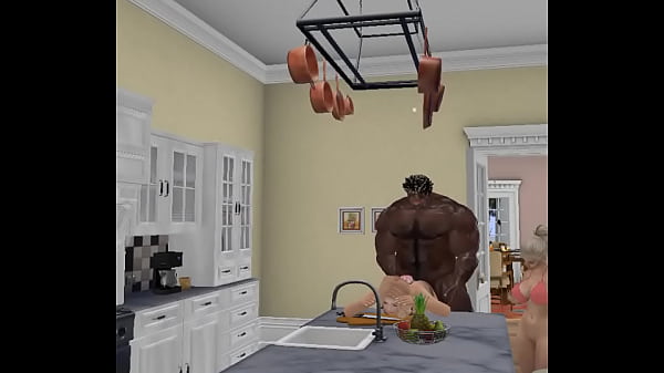 huge black bull gives white women